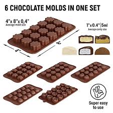 806 silicone chocolate mold recipes products are offered for sale by suppliers on alibaba.com. Silicone Candy Molds 5 Recipes Ebook Easy To Use Clean Chocolate Molds Silicone Molds For Fat Bombs 6 Pack Pricepulse