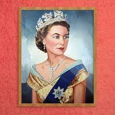 Despite her age, elizabeth continues to fulfill her duties and represent the. Winston Porter Young Queen Elizabeth Ii Portrait Graphic Art Print Wayfair