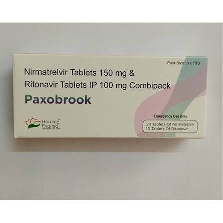 Paxobrook Nirmatrelvir And Ritonavir Tablets Combipack General Medicines at 9000.00 INR at Best Price in Nagpur | Nilpankh India Private Limited