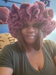 She loves using everything I crochet for her, she said she wants to crochet  a lot when she grows Pattern https://cutt.ly/EwxRcCNa