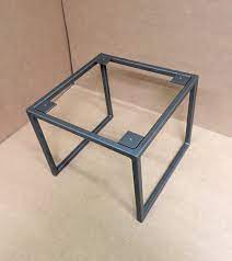 Check out our square coffee table selection for the very best in unique or custom, handmade pieces from our coffee & end tables shops. Design Square Coffee Table Base Industrial Square Base Etsy In 2021 Metal Table Metal Furniture Welding Table