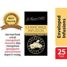 Maybe you would like to learn more about one of these? Lipton Teh Celup Chamomile Isi 25 Sachet X 1gr Bergaransi Shopee Indonesia