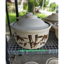 Maybe you would like to learn more about one of these? Periuk Tanah Claypot 3 4liter Kod425 24cm 12 5cm Shopee Malaysia
