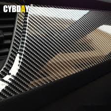 10x152cm 5d High Glossy Carbon Fiber Vinyl Film Car Styling Wrap Motorcycle Car Styling Accessories Interior Carbon Fiber Vinyl Carbon Fiber Wrap Carbon Fiber