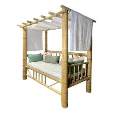 Homfa bambus laptoptisch fürs bett notebooktisch betttisch sofatisch laptopständer bambus himmelbett 180x200 bett himmel holz ehebett holzbett natur himmelbetten. Outdoor Himmelbett Aus Bambus Batao
