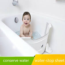 Bear in mind that if you live in a hard water area, too much tap water may dry out and damage your baby's skin (perkin et al 2016, chaumont et al 2012). Adjustable Bathtub Partition Flap Baby Bath Dam Baby Bath Tub Water Saving Barrier Bath Kids Separation Plate Bath Accessories Baby Tubs Aliexpress