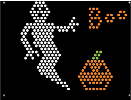 Brite lite printable patterns templates sheets paper refill refills adorable crafts blank sabadaphnecottage tiger. 32 Lite Brite Printables Ideas