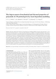 Fillable forms can be completed on screen then printed or printed then completed manually. Pdf The Improvement Of Mechanical And Thermal Properties Of Polyamide 12 3d Printed Parts By Fused Deposition Modelling
