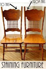 How To Refinish Wood Furniture Refinish Wood Furniture Wood Chair Diy Refinished Chairs