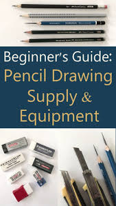 Pencil Drawing Supplies Guide Pencil Drawings Art Supplies Drawing Drawing Supplies