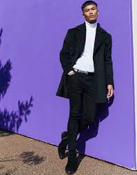 Shop over 120 top mens camel wool overcoats and earn cash back all in one place. Asos Design Wool Mix Overcoat With Teddy Lining In Black The Fashionisto