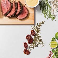The tenderloin is a nice, lean little cut of meat taken from the back side of an animal. Peppercorn Crusted Beef Tenderloin With Hollandaise Sauce America S Test Kitchen