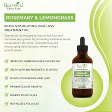 Lemongrass for hair growth may be possible through a complementary role in aromatherapy. Buy Quot Rosemary Lemongrass Hair Loss Scalp Treatment Dht Blocker Organic Hair Growth Oil For Hair Thinning Prevention Postpartum Alopecia Saw Palmetto Caffeine 4 Fl Oz Online In Indonesia B07ynb9n6b