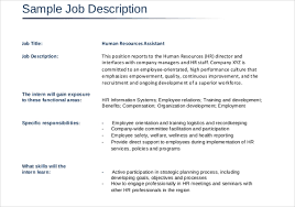 11 Free Job Description Templates Professional Formats In Word Excel Pdf Job Description Template Job Description Job