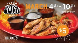 See 87,148 tripadvisor traveler reviews of 741 tulum restaurants and search by cuisine, price, location, and more. Drake S Crave Taco Week Drake S Come Play