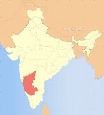 Krishna river map with all its tributaries, unique maps total length= 1400 km. Outline Of Karnataka Wikipedia