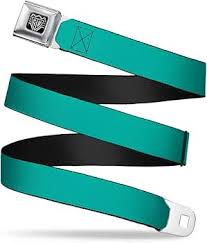 Amazon.com: Buckle-Down Seatbelt Belt - Teal - 1.5" Wide - 32-52 Inches in Length : Clothing, Shoes & Jewelry