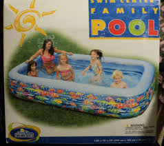 Swim Center Family Pool The Wet Set 120 X 72 X 22 Blow Up Pool Family Pool Blow Up Pool Inflatable Swimming Pool