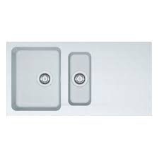 Grohe kitchen sinks stainless steel k500 series. Franke 463 Kitchen Sink Made Of Tectonite With Single And A Half Bowl Orion Oid 651 White 114 0286 462 White Polar Buy Online In Qatar At Qatar Desertcart Com Productid 94331894