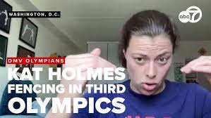 Kat Holmes is fencing into her third Olympic Games