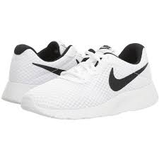 Black And White Nike Tennis Shoes Womens Nike Tanjun White Black Women S Running Shoes 65 Liked On Polyvore Featuring Shoes Athletic Sho Nike Tanjun Running Sneakers Women Womens Running Shoes