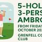 5-Hole, 3-Person Ambrose at Grenfell Country Club event image