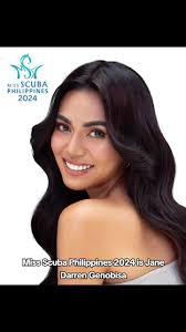 Meet our Miss Scuba Philippines 2024, Jane Darren Genobisa. A PADI Adv...