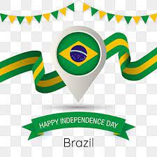 Brazil Independence Day With Stylized Country Flag Pin Illustration Brazilian Independence Day Brazil Happy Independence Day Flag Png And Vector With Transpa Happy Independence Day Independence Day Happy Independence