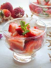 Salade De Fraises A La Menthe Le Blog Cuisine De Samar
