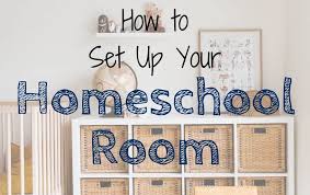 I have been living in my current home for about 7 years now. How To Set Up Your Homeschool Room Homeschooling 4 Him