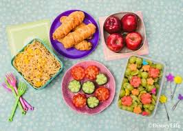 Rapunzel themed birthday party food & treats. Disney Tangled Themed Picnic Recipes Eats Amazing