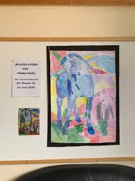 Franz marc schule in der kategorie geretsried. Gemeinsames Malprojekt Der Klasse 3a Grundschule Bad Bodendorf