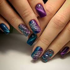 25+ amazing pink nail art designs for valentine's dayit's no secret that holidays manufacture the foremost gala fingertips. Manikyur Nogti Purple Nail Designs Eye Nail Art Pretty Nail Art Designs