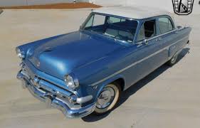 Image result for Blue 1954 Ford
