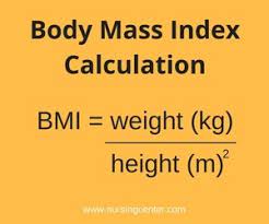 My height = 165 cm (1.65 m). Body Mass Index And Body Surface Area What S The Difference