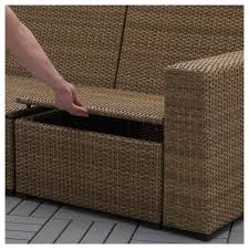 Solleron 3er Sitzelement Aussen Braun Mit Hocker Braun Hallo Schwarz Ikea Osterreich In 2020 Modular Sofa Modular Corner Sofa Outdoor Seat Pads