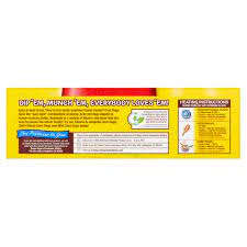To deep fry corn dogs, use vegetable oil gently place the corn dog in the oil, and cook for approximately nine to 10 minutes. Foster Farms Honey Crunchy Chicken Corn Dogs 42 72 Oz 16 Ct Frozen Walmart Com Walmart Com