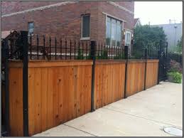 The Simple Design Minimalist Fence Houses Iron And Wood Wood Gate Wrought Iron Fences Rod Iron Fences