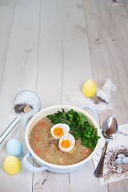 Polen Weisser Zurek Ostersuppe Rezept Einfache Gerichte Rezepte Osterrezepte