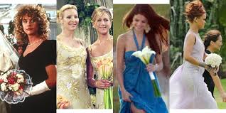 It is paired with striped trousers in grey or black, a waistcoat which is typically ab: The Bridesmaid S Dress Everyone Wore The Year You Were Born Bridesmaid Gowns Through The Years