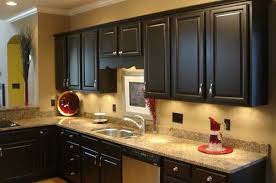 White kitchen cabinets with colorful kitchen island. Kitchen Makeover 4 Black Kitchen Cabinets Black Kitchens Kitchen Cabinet Colors