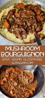Vegan Mushroom Bourguignon In 2020 Vegetarian Dishes Healthy Chinese Recipes Vegetarian Chinese Recipes