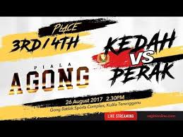 Perlawanan ini dijangka akan berlangsung pada hari ahad, 11 oktober 2020 jam 9.00 malam di stadium perak, ipoh. Piala Agong 2017 3rd 4th Place Kedah Vs Perak Youtube