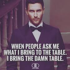 Daily Dose Of Champions On Instagram What Do You Bring Tag Someone That Brings The Table Gentlemenonrodeo Badass Quotes Motivational Quotes Life Quotes