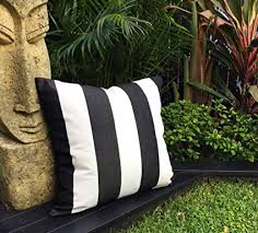 Is a trading style of bristol upholstery & soft furnishings, which in turn is a wholly owned division of cscc ltd co. Unknow Black And White Striped Outdoor Cushions Sunbrella Fabric Outdoor Cover Only Charcoal Stripe Outdoor Cushions Modern Pillows Pillow Cover Amazon Co Uk Garden Outdoors