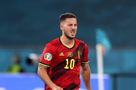 Le capitaine belge eden hazard s'est blessé lors du match entre la belgique et le portugal en 1/8 de finale de l'euro 2020. Xllwpbo7belbbm