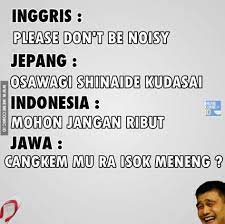 10 Meme Bahasa Inggris Vs Bahasa Daerah Yang Kocak Abis Bikin Ngakak