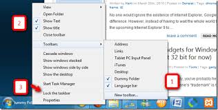 Perhaps the most visible new feature in windows 7 is the new enhanced taskbar. 2 Ways To Make Your Windows 7 Taskbar Icons Align Center Nextofwindows Com
