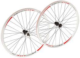Amazon Com Vuelta Zerolite Track Comp 700c Wheel Set White Bike Wheels Sports Outdoors Bike Wheel Best Home Gym Equipment At Home Gym