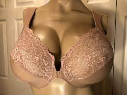 GLAMORISE 38DD Nude Beige 38 DD Front Clasp Closure QX891 Underwire Bra |  eBay